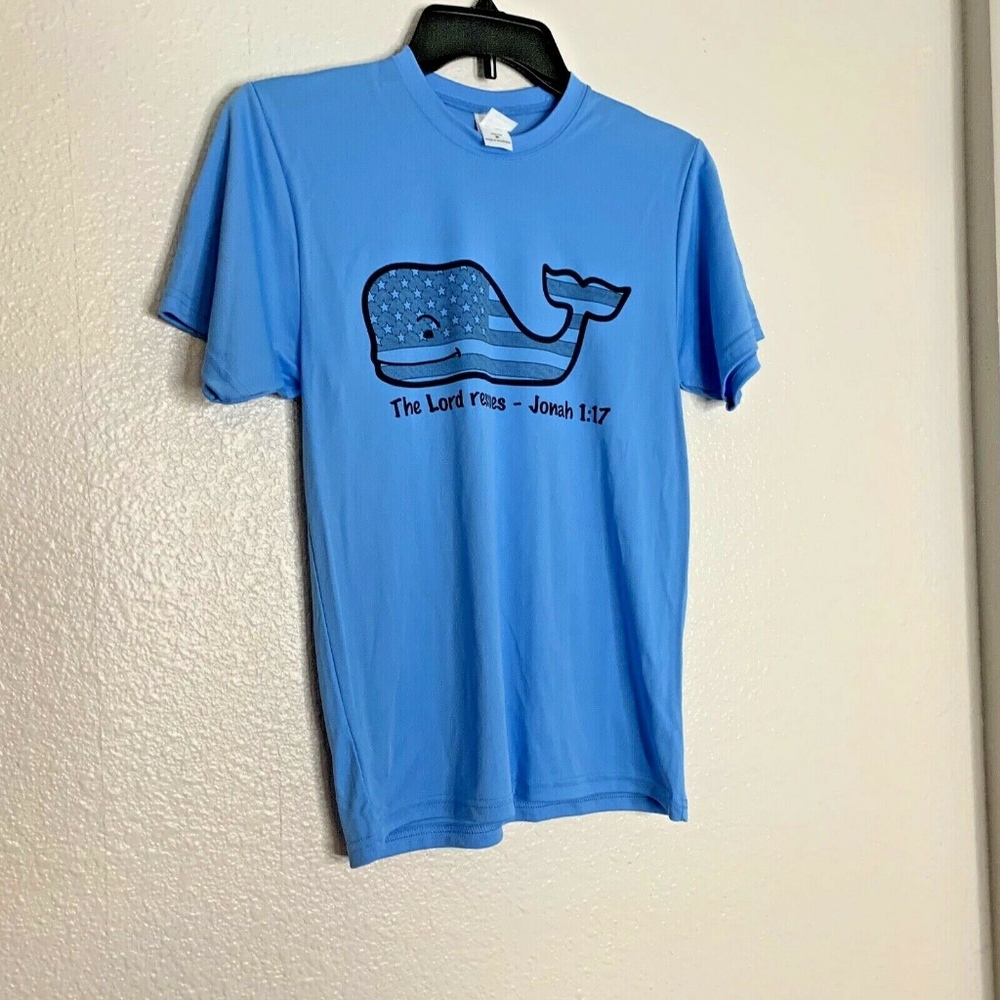 c2 Sport Short Sleeve Tee T Shirt Youth Sz M Blue
